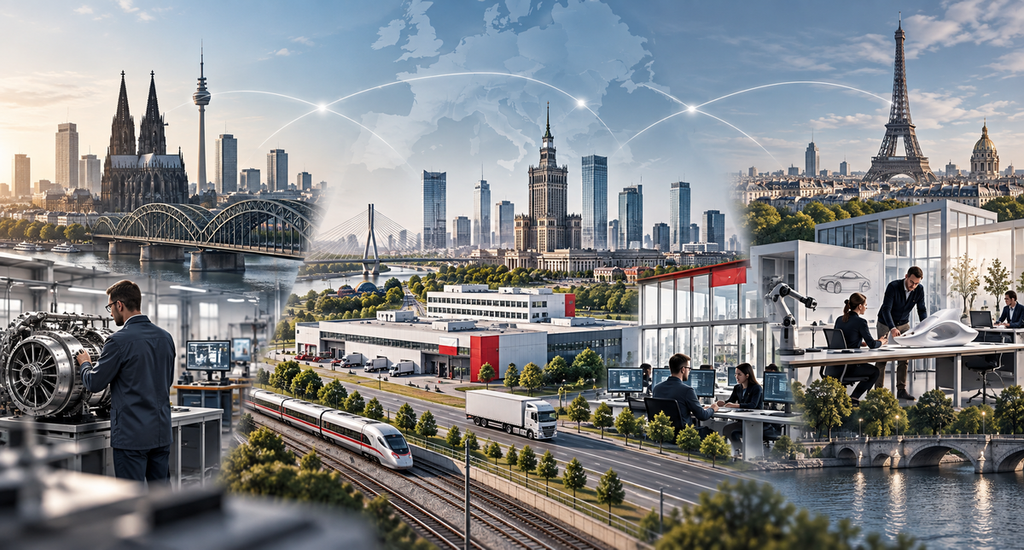 Benchmarking Poland against Germany and France for business expansion