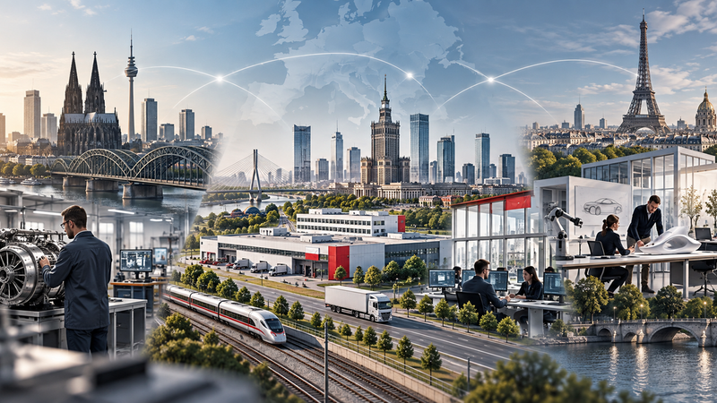 Benchmarking Poland against Germany and France for business expansion