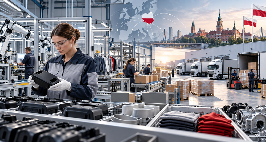 Produzione industriale e ricerca di produttori conto terzi in Polonia