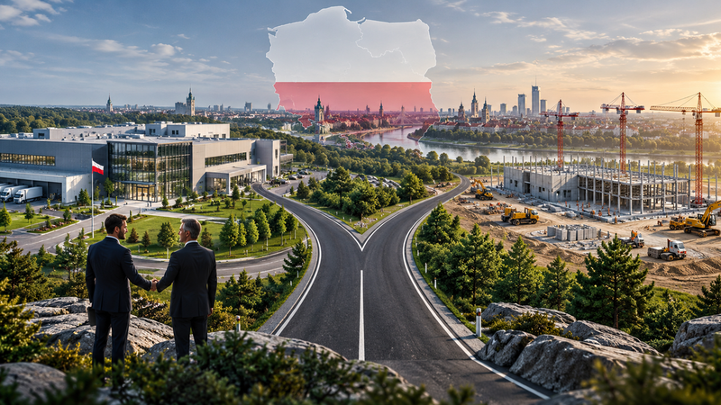 Comparing mergers and acquisitions with greenfield investment in Poland