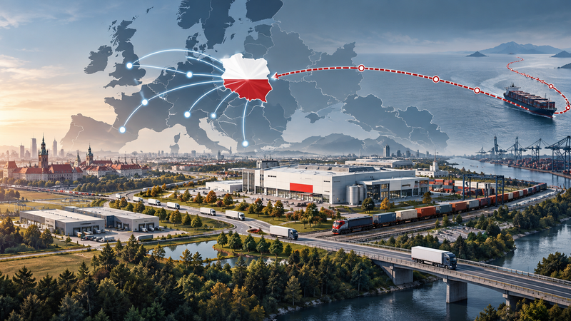 Produzione e filiere europee nel nearshoring in Polonia