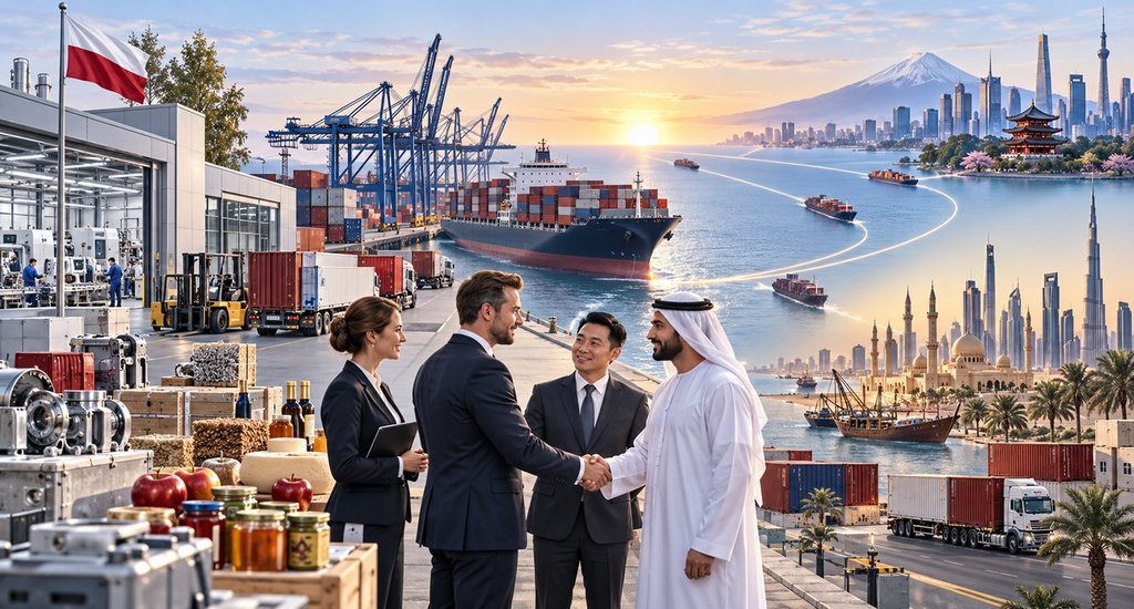 Polish exports expanding into Asian and MENA markets